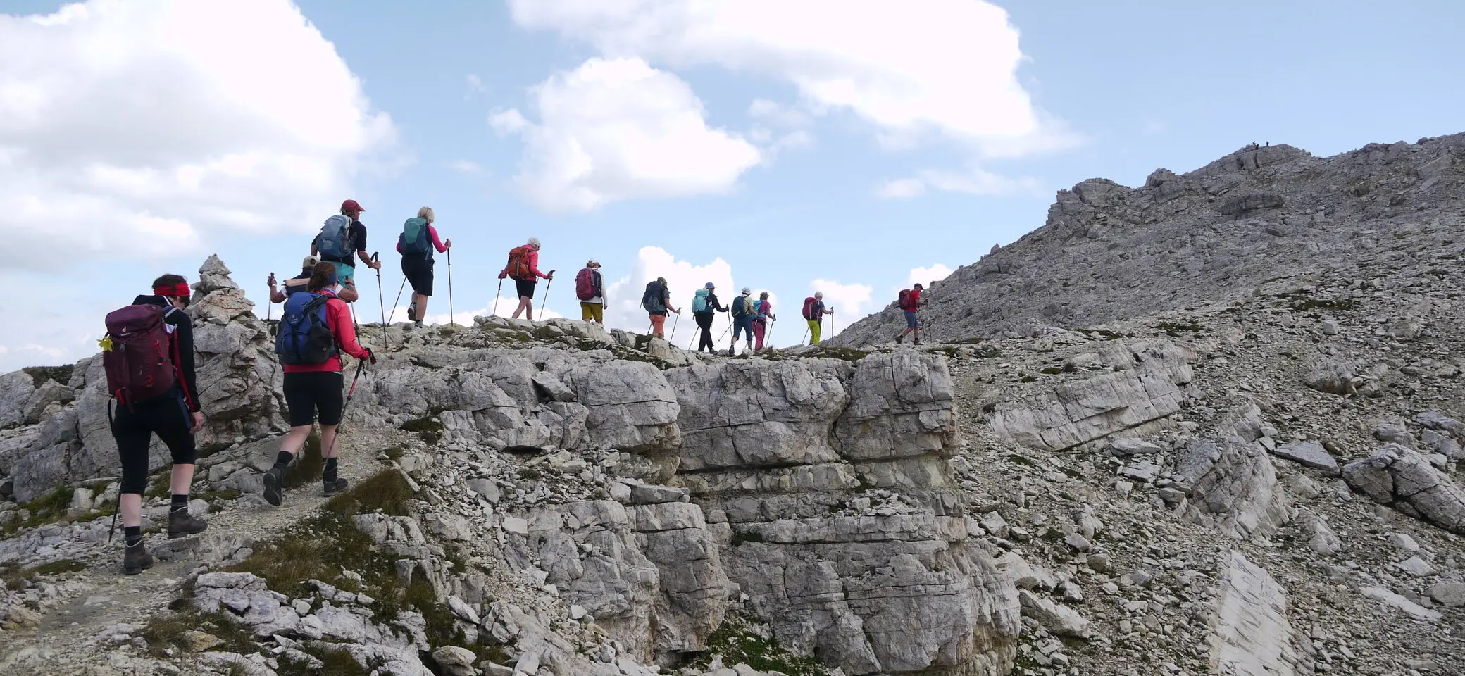 Auf dem Weg zum Ciampac/Dolomiten | © H. Beck