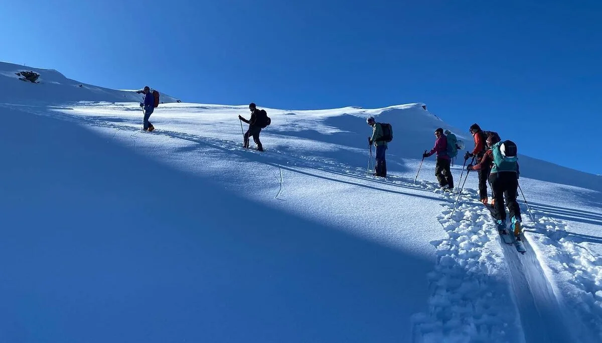 Pulverschnee und Gipfelwind | © DAV Wangen