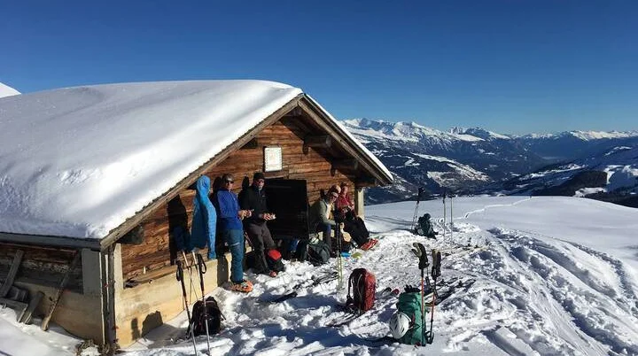 Pulverschnee und Gipfelwind | © DAV Wangen