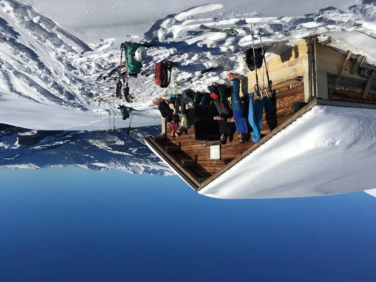 Pulverschnee und Gipfelwind | © DAV Wangen