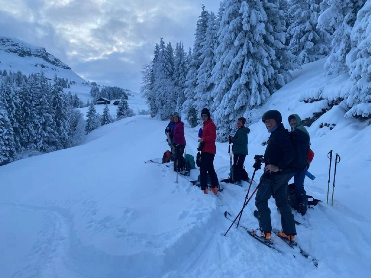 Pulverschnee und Gipfelwind | © DAV Wangen