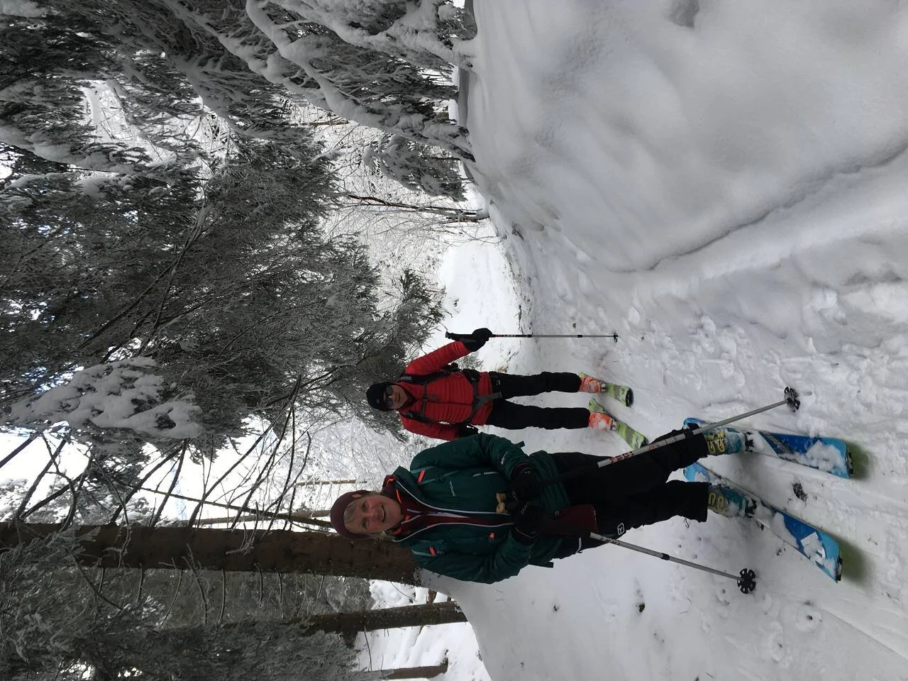 Pulverschnee und Gipfelwind | © DAV Wangen