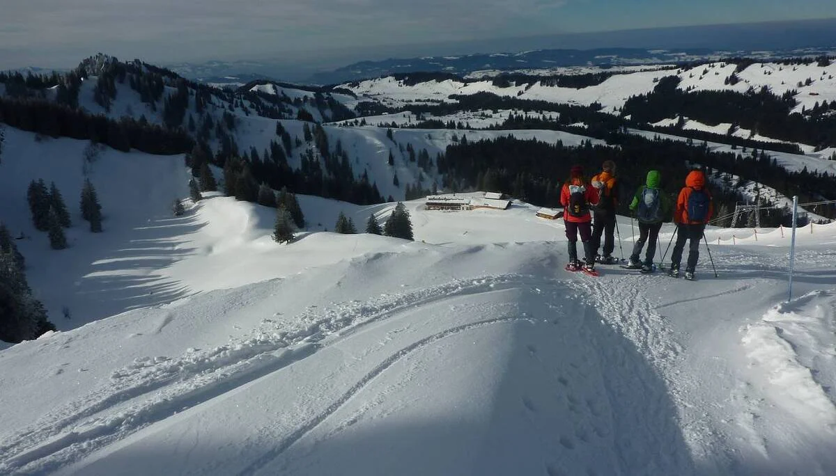 Falkenhütte unterhalb | © M. Bischofberger