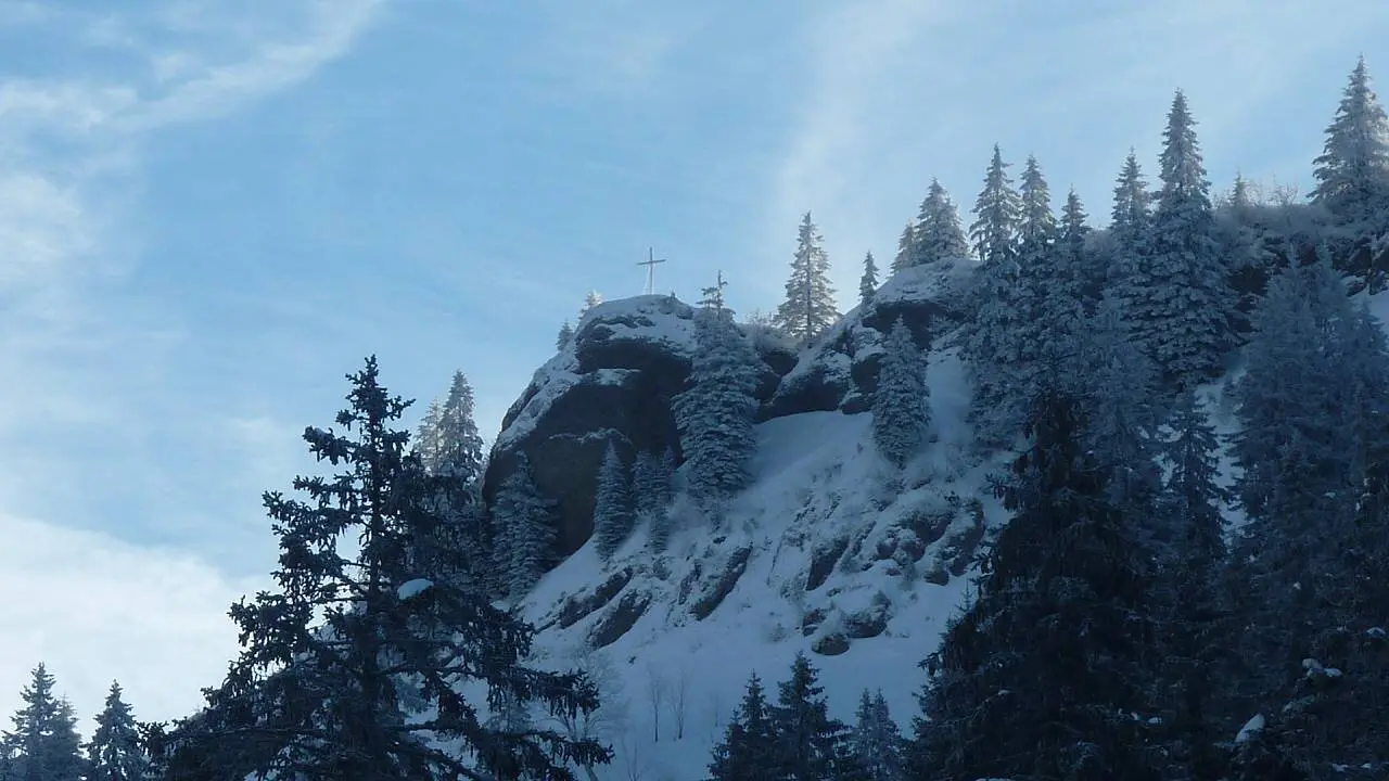 Gipfelkreuz Falken | © M. Bischofberger