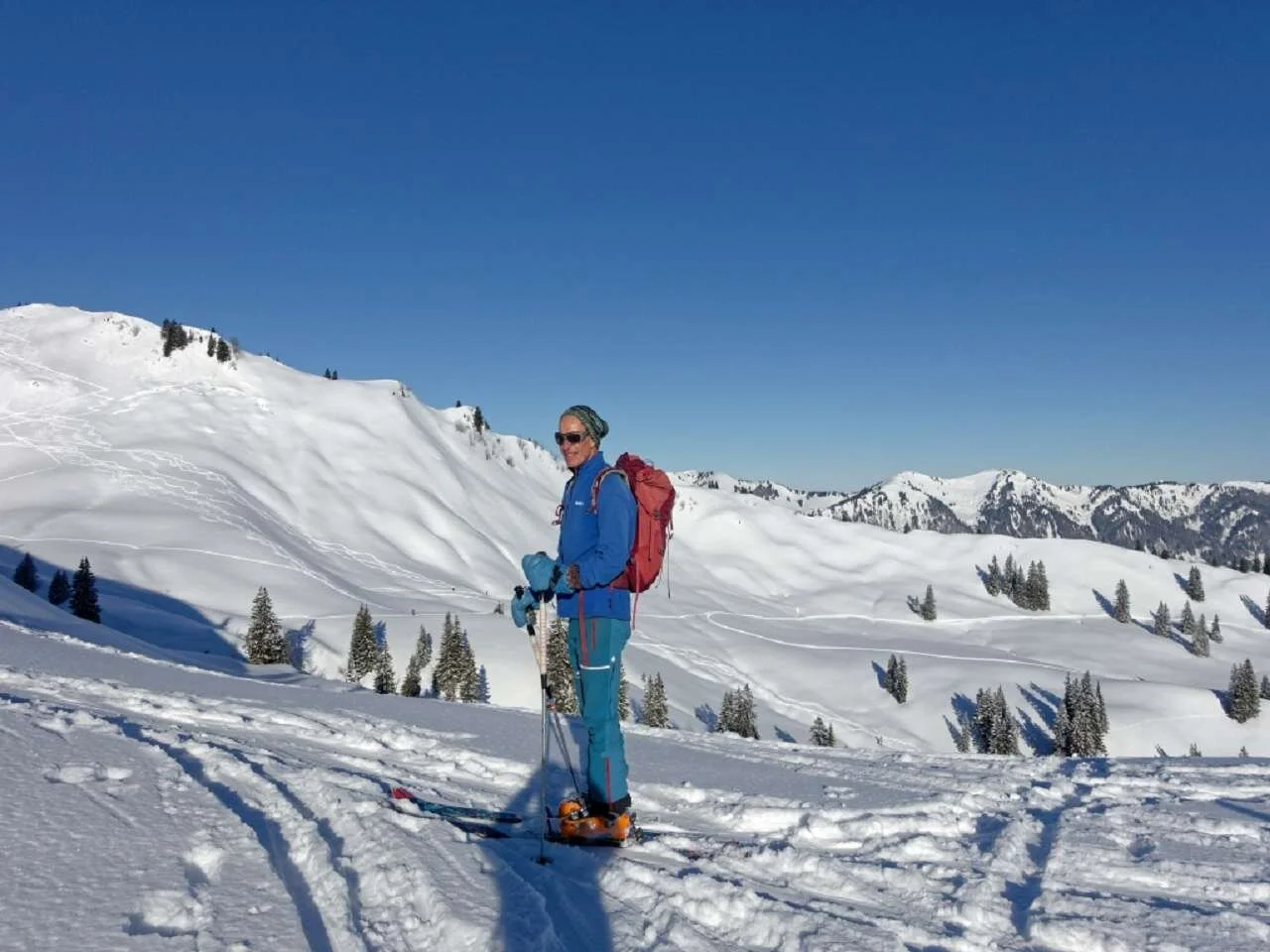 Skitour durchs Bolgental und Gunzesriedertal  | © P. Klugger