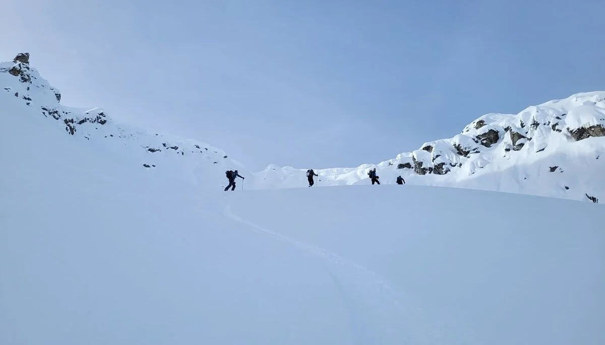 Skitouren-Grundkurs Wochenende in St. Antonien am Berghaus Alpenrösli | © DAV Wangen