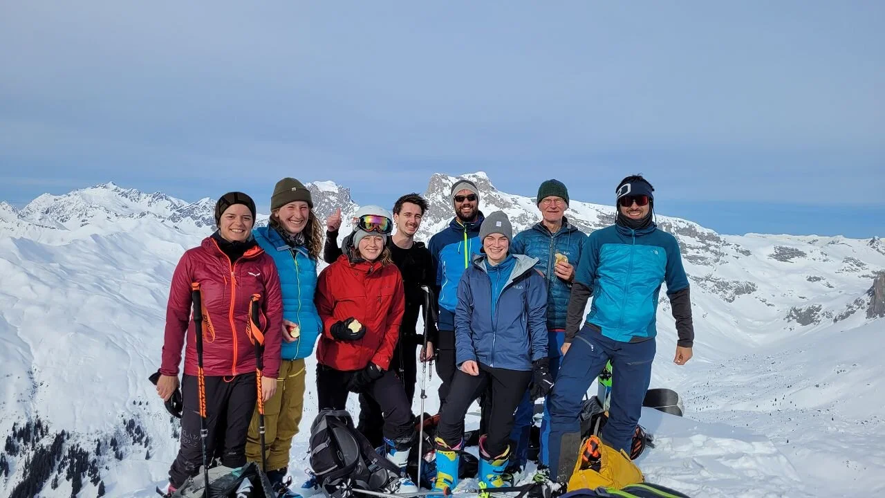 Skitouren-Grundkurs Wochenende in St. Antonien am Berghaus Alpenrösli | © DAV Wangen