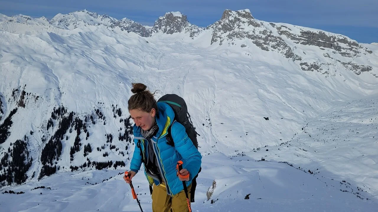 Skitouren-Grundkurs Wochenende in St. Antonien am Berghaus Alpenrösli | © DAV Wangen