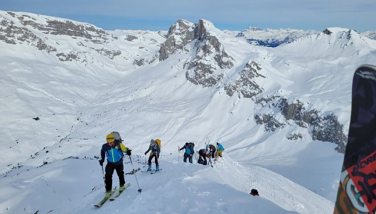Skitouren-Grundkurs Wochenende in St. Antonien am Berghaus Alpenrösli | © DAV Wangen