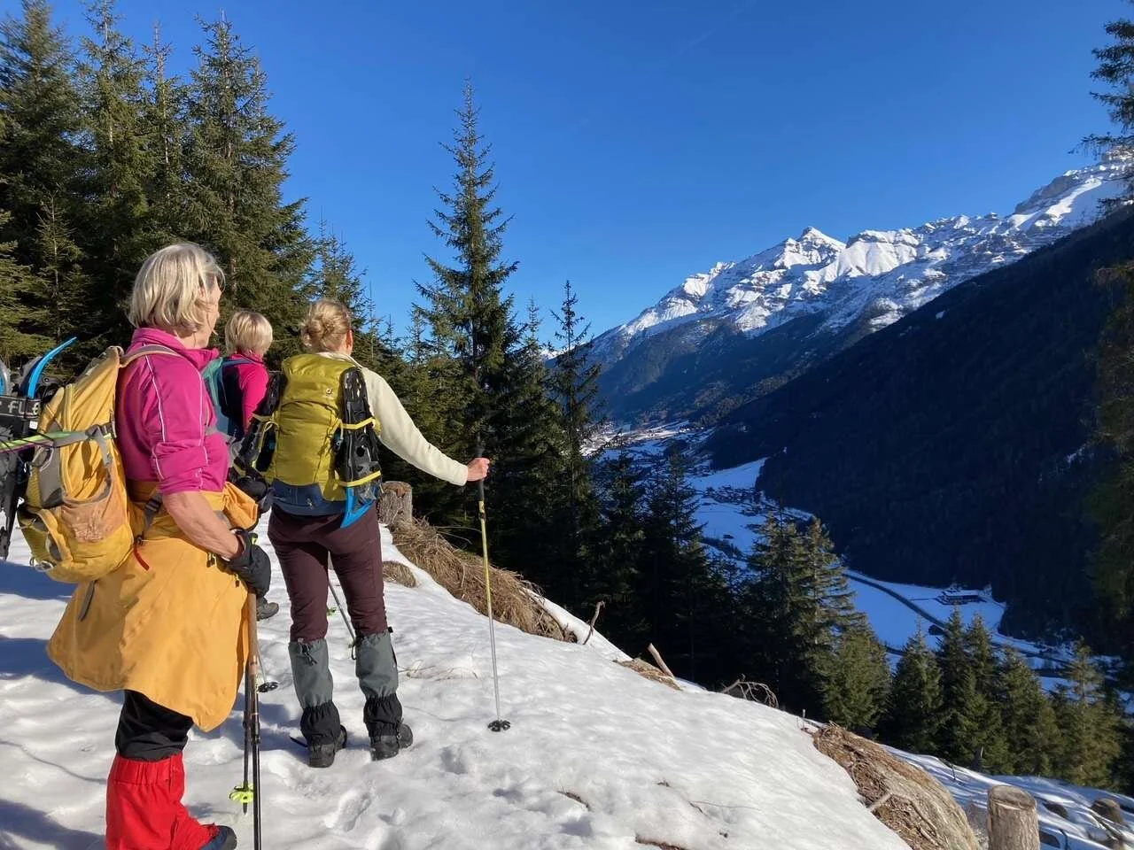 Schneeschuhtage im Stubaital | © DAV Wangen