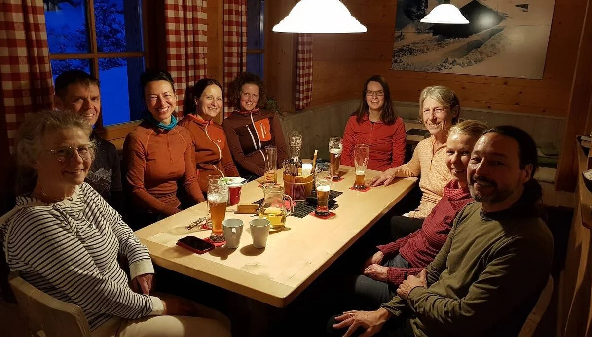  In der warmen Gaststube | © DAV Wangen