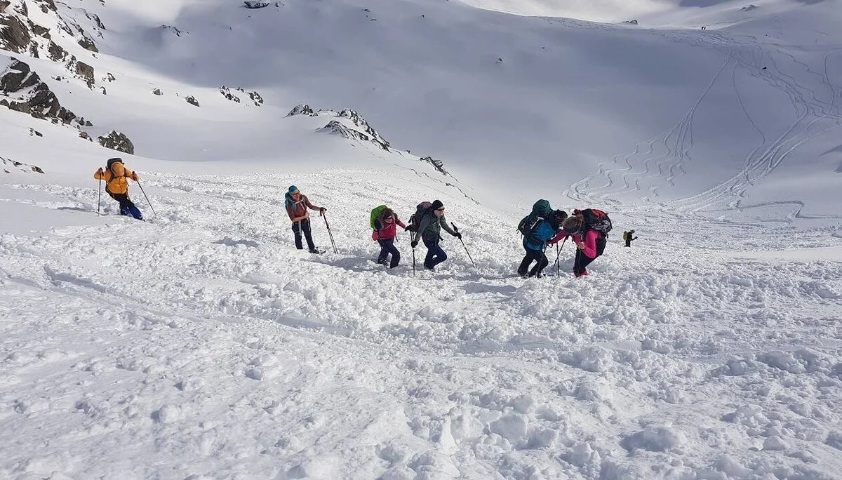 ...ist aber steil | © DAV Wangen