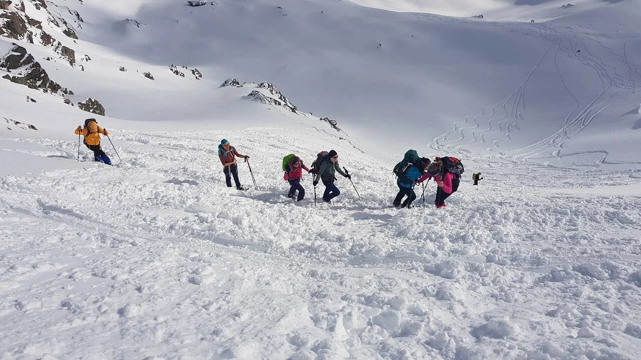 ...ist aber steil | © DAV Wangen