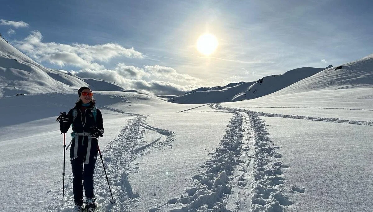  Im letzten Sonnenlicht zur Hütte | © DAV Wangen