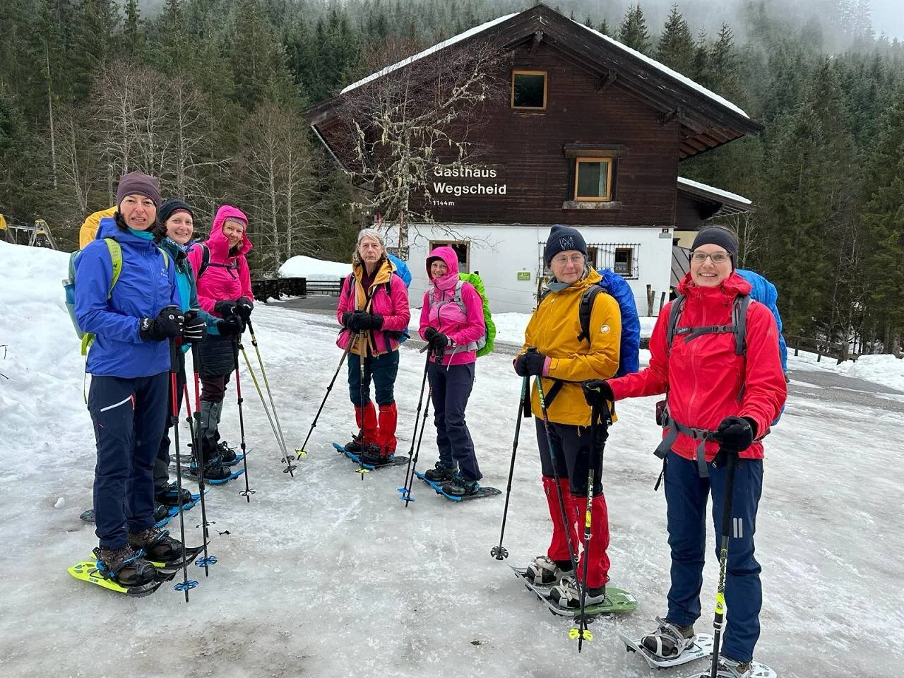 Aufbruch am Gasthof Wegscheid | © DAV Wangen