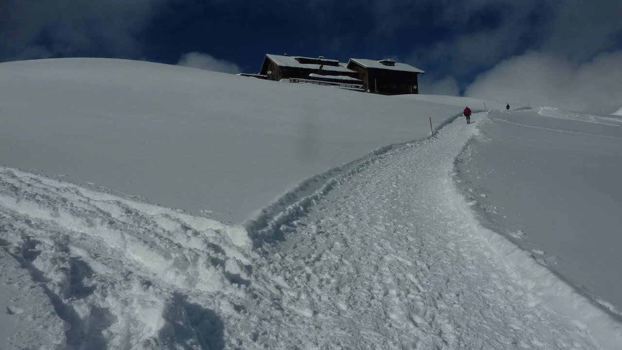 Im Abstieg | © M. Bischofberger