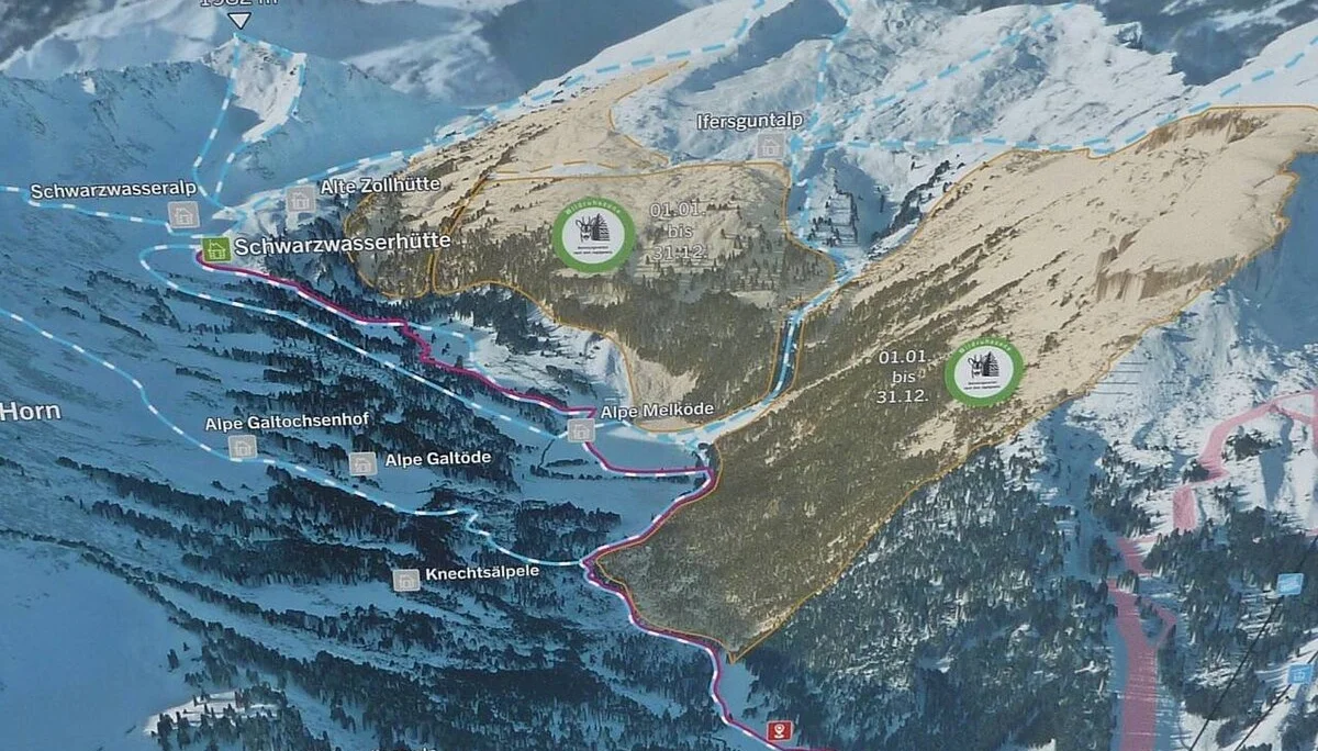 Im Bereich des Hohen Ifens | © M. Bischofberger