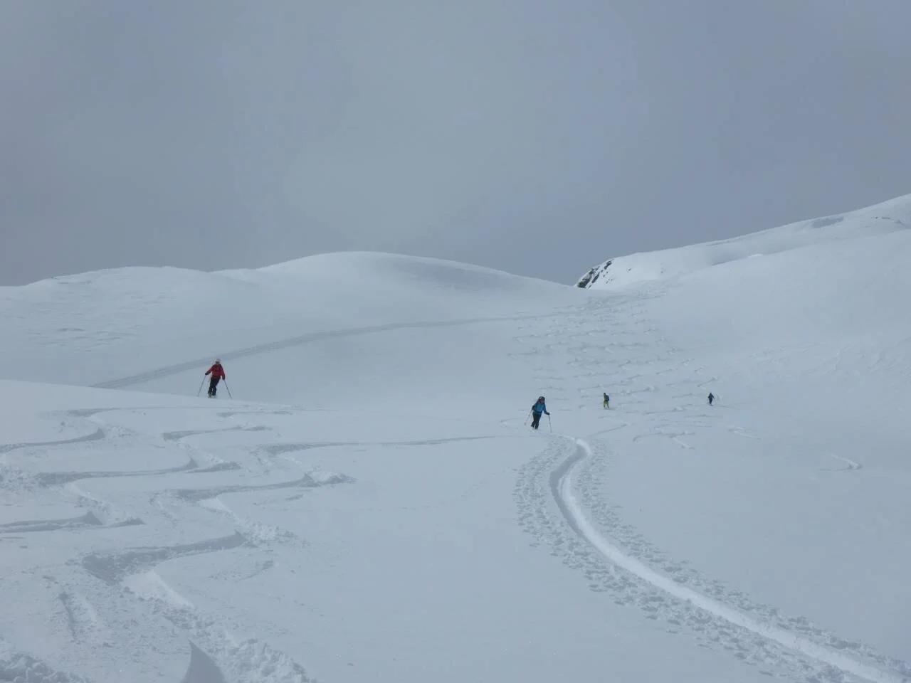 Skitouren im Safiental | © H. Beck