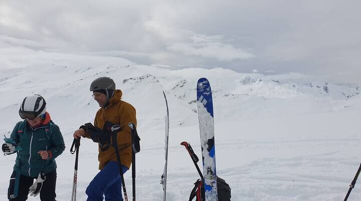 Skitouren im Safiental | © H. Beck