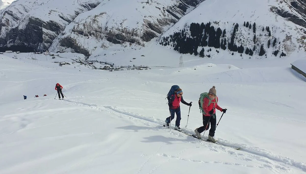 Skitouren im Safiental | © H. Beck