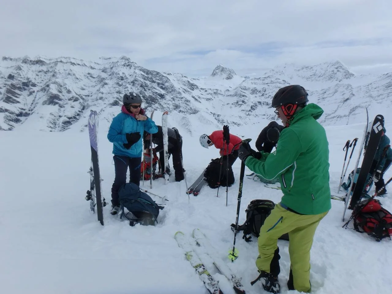 Skitouren im Safiental | © H. Beck