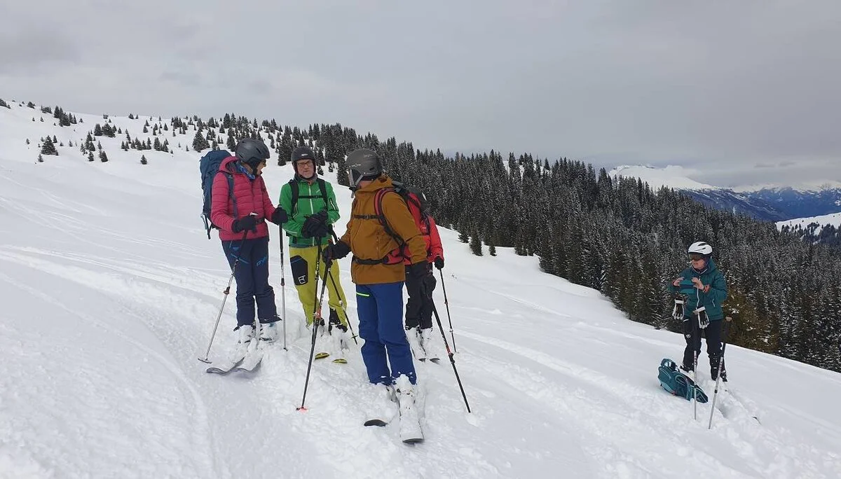 Skitouren im Safiental | © H. Beck