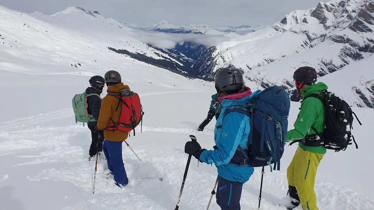 Skitouren im Safiental | © H. Beck