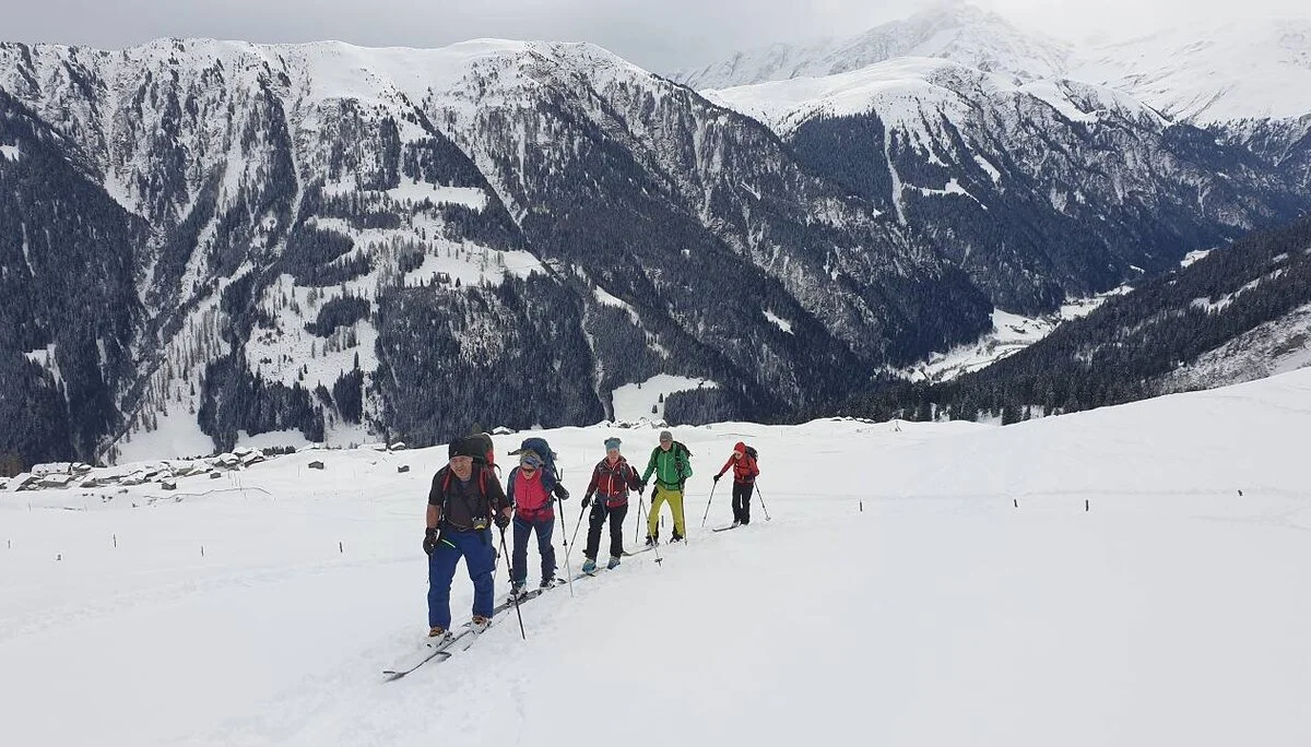 Skitouren im Safiental | © H. Beck