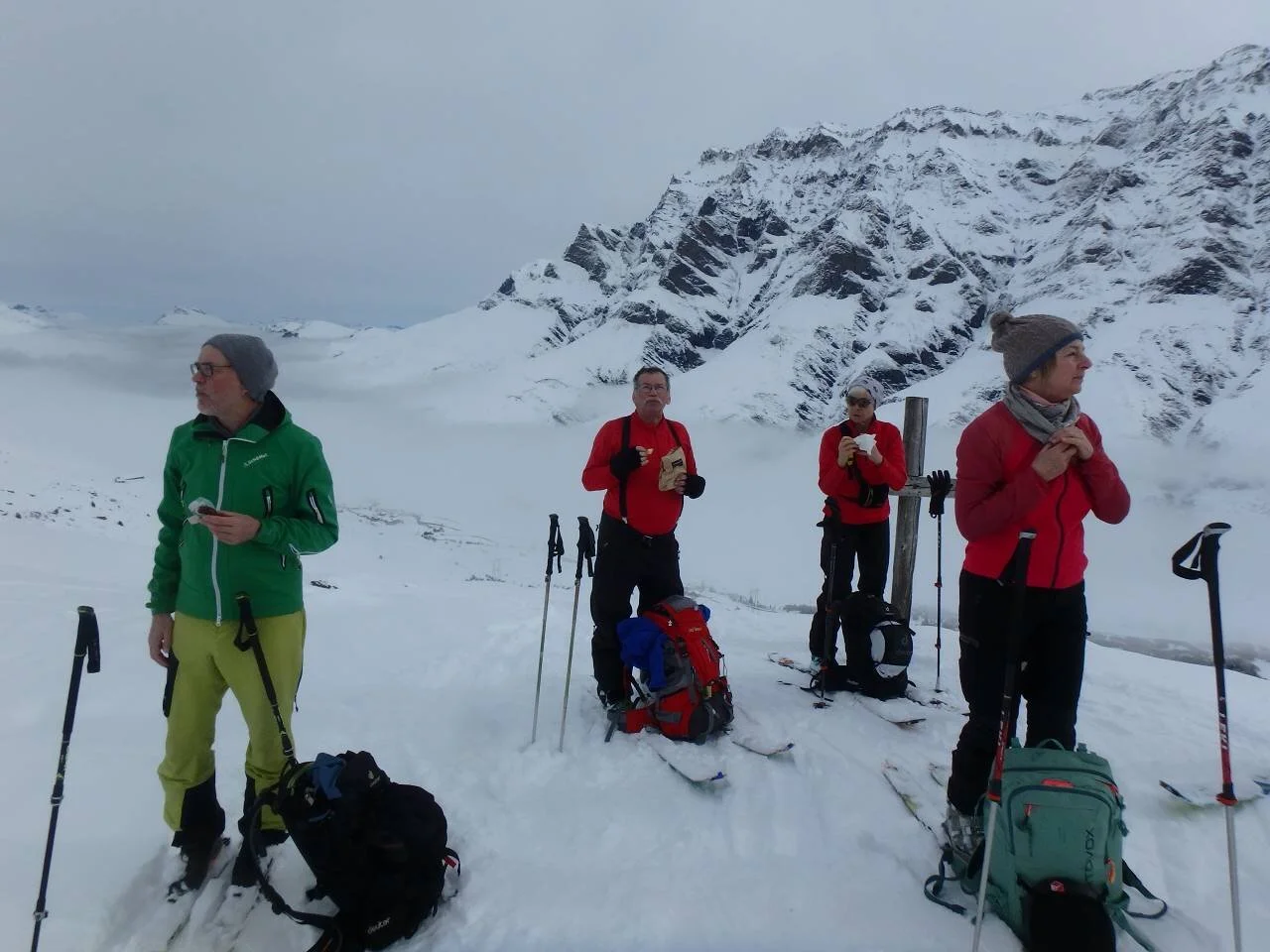 Skitouren im Safiental | © H. Beck