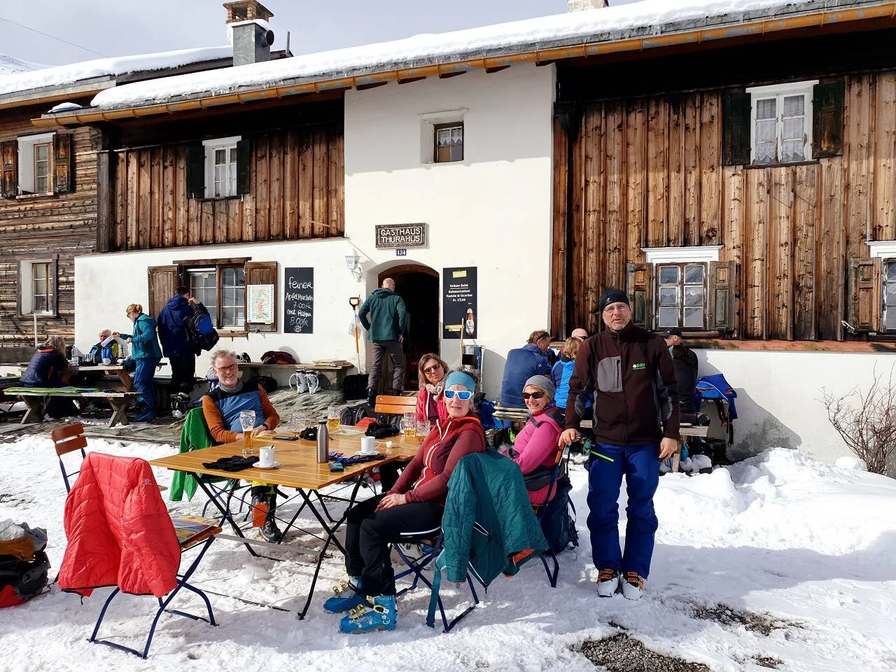 Skitouren im Safiental | © H. Beck
