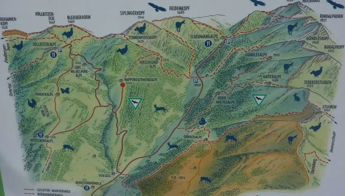 Senioren unterwegs zur Rappengschwendalpe im Gunzesrieder Tal | © M. Bischofberger