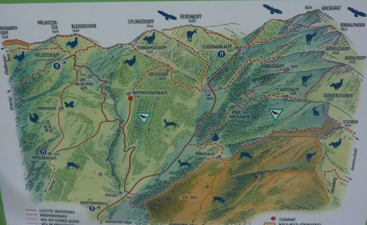 Senioren unterwegs zur Rappengschwendalpe im Gunzesrieder Tal | © M. Bischofberger