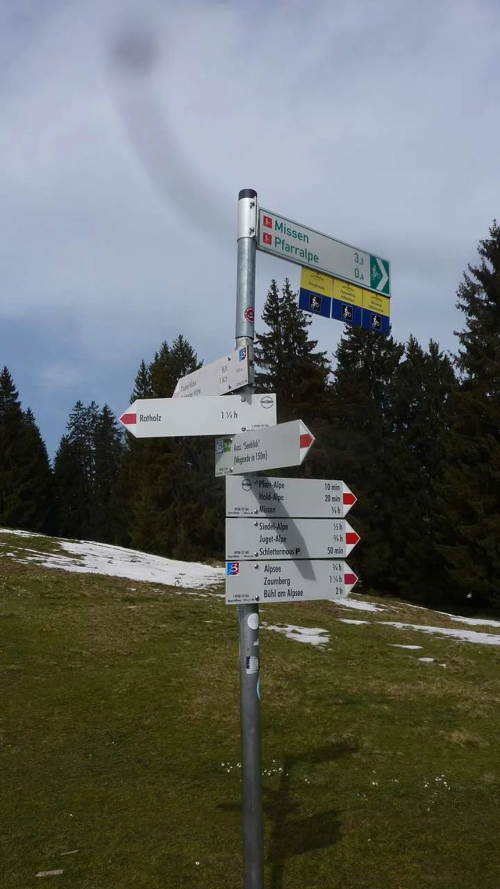 Großer Schilderwald | © M. Bischofberger