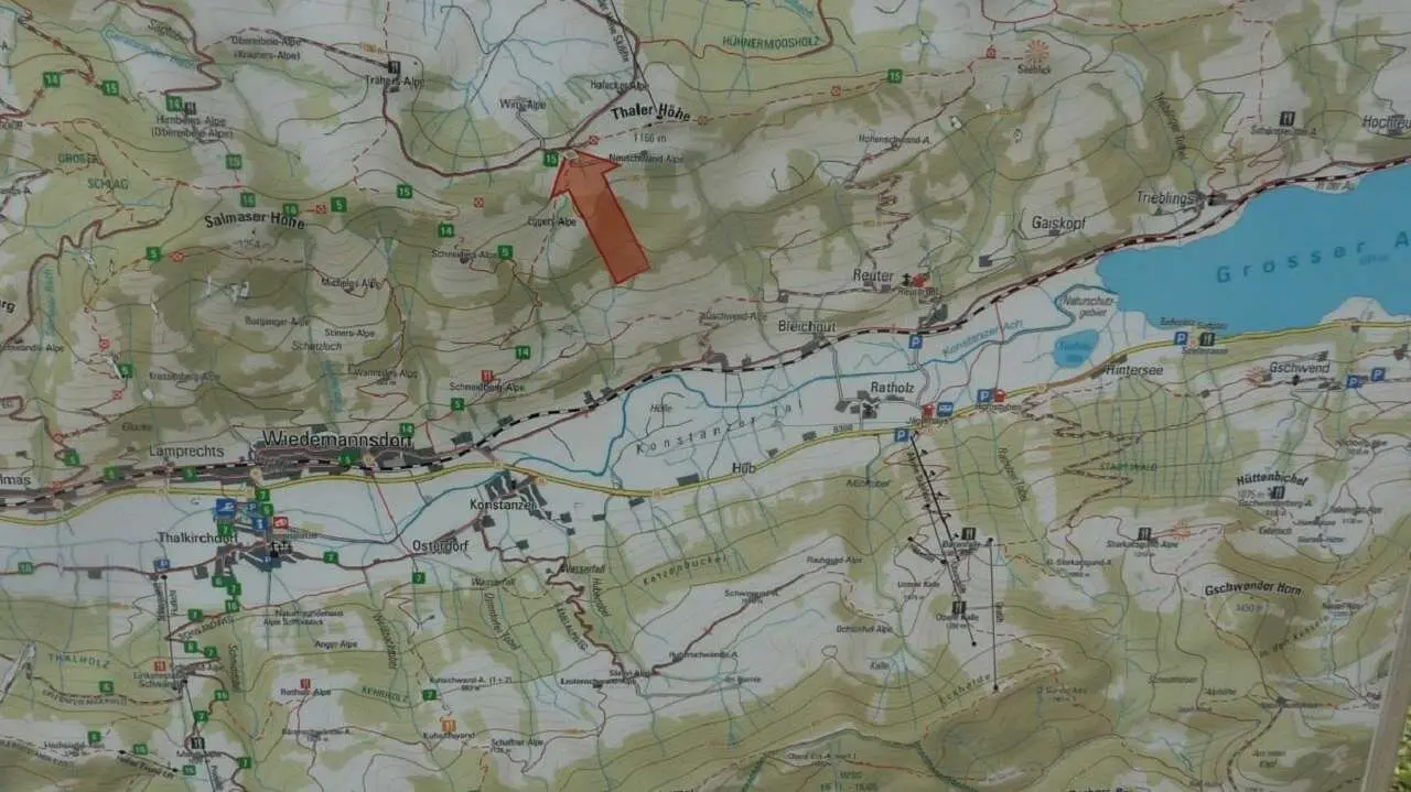 Unser Tourengebiet | © M. Bischofberger