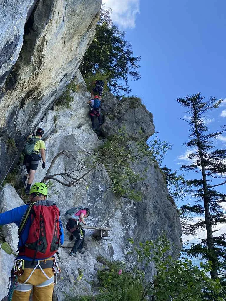 Klettersteigkurs für Fortgeschrittene | © A. Rädler