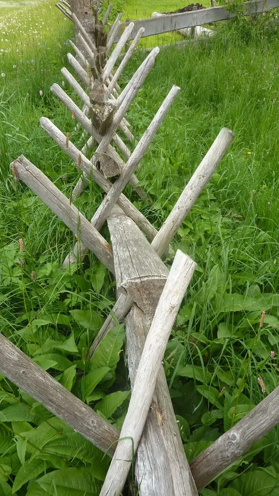 traditioneller Hag ohne Nägel und Schrauben | © Max Bischofberger 