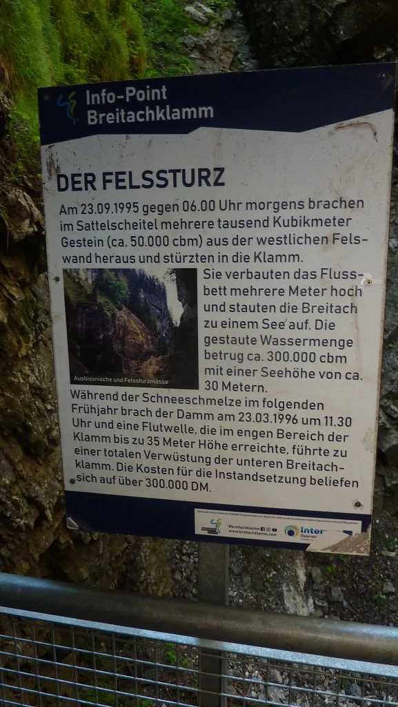 DAV-Senioren erkunden die Breitachklamm  | © Bischofberger Max
