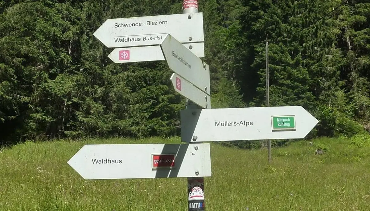 DAV-Senioren erkunden die Breitachklamm  | © Bischofberger Max