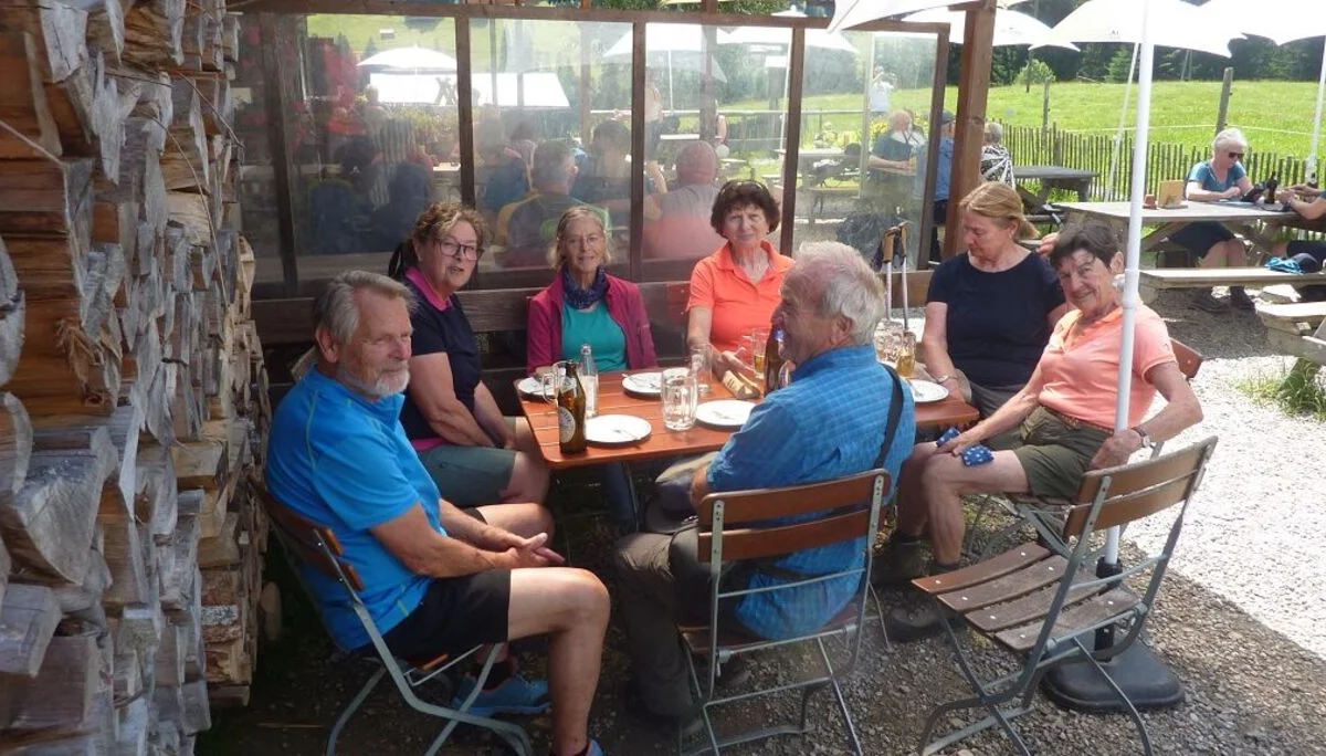 DAV-Senioren erkunden die Breitachklamm  | © Bischofberger Max