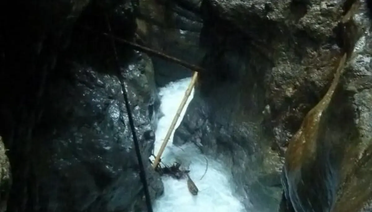 DAV-Senioren erkunden die Breitachklamm  | © Bischofberger Max