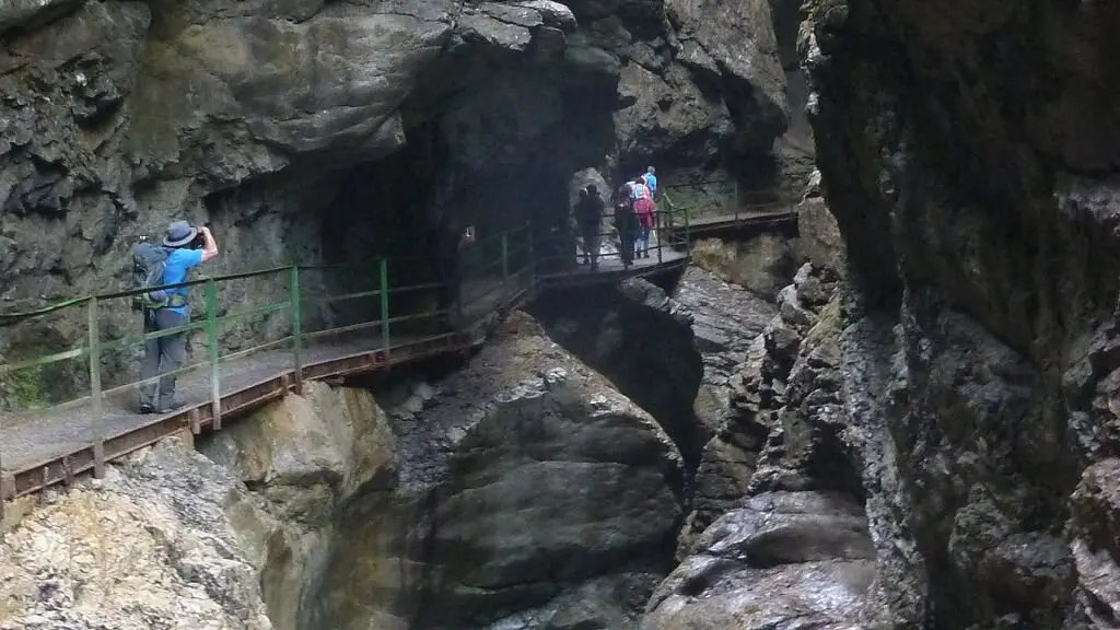 DAV-Senioren erkunden die Breitachklamm  | © Bischofberger Max