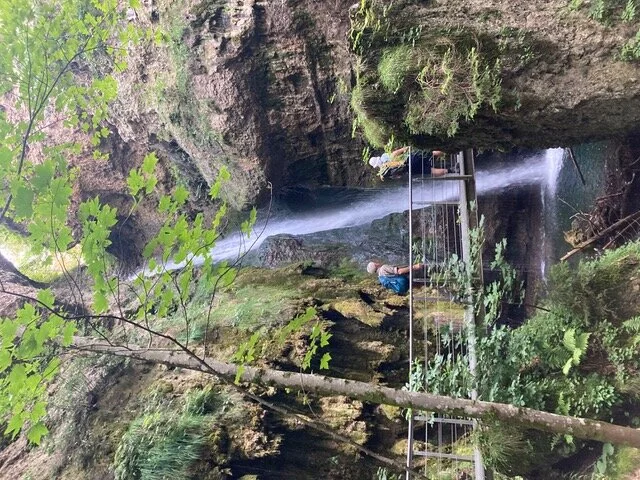 Über die Hinanger Wasserfälle zum Sonnenkopf | © DAV Wangen