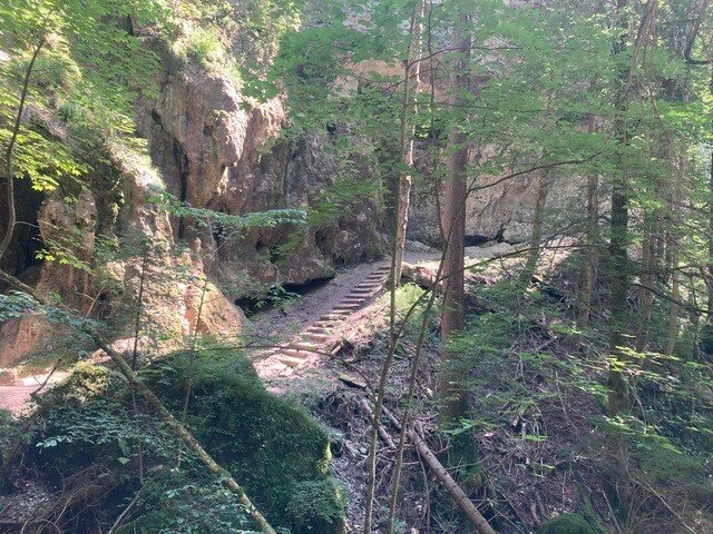 Über die Hinanger Wasserfälle zum Sonnenkopf | © DAV Wangen