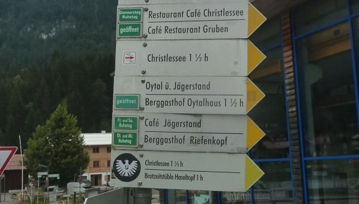 Oytalweg gleich oben bei der Brücke , oder auch nach der Brücke möglich, schöner aber länger | © Bischofberger Max