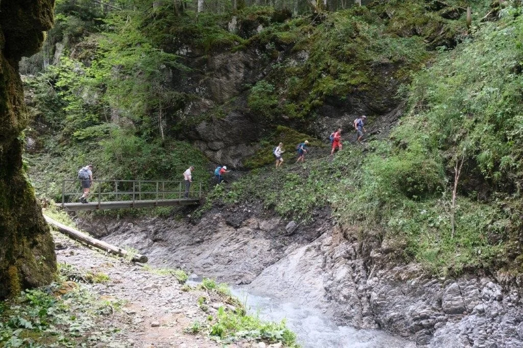 Wanderung durchs Hölltobel | © DAV Wangen
