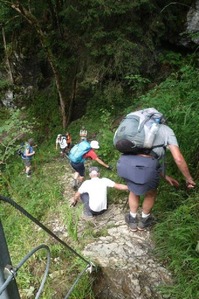 Wanderung durchs Hölltobel | © DAV Wangen