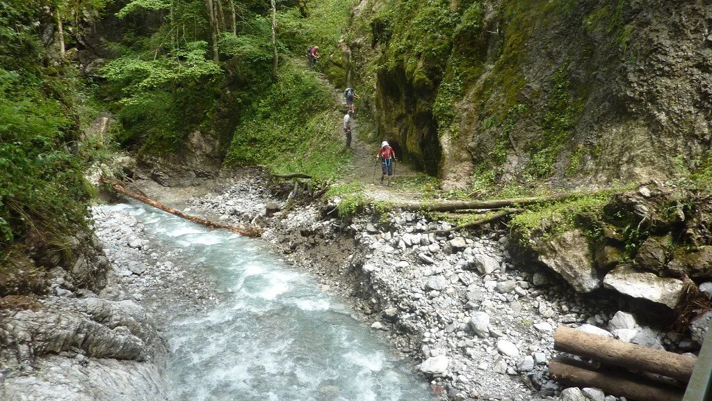 Wanderung durchs Hölltobel | © DAV Wangen