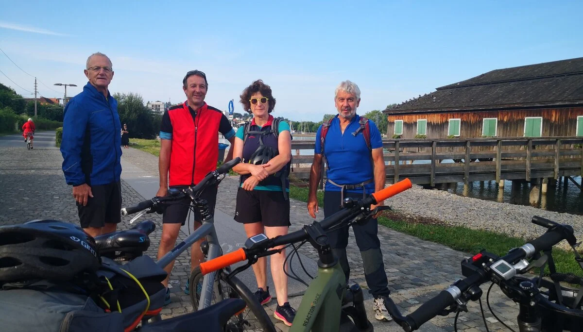 Mit dem Fahrrad in die Berge | © DAV Wangen
