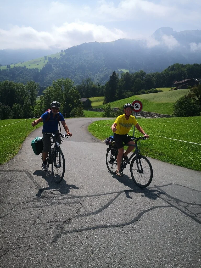Mit dem Fahrrad in die Berge | © DAV Wangen