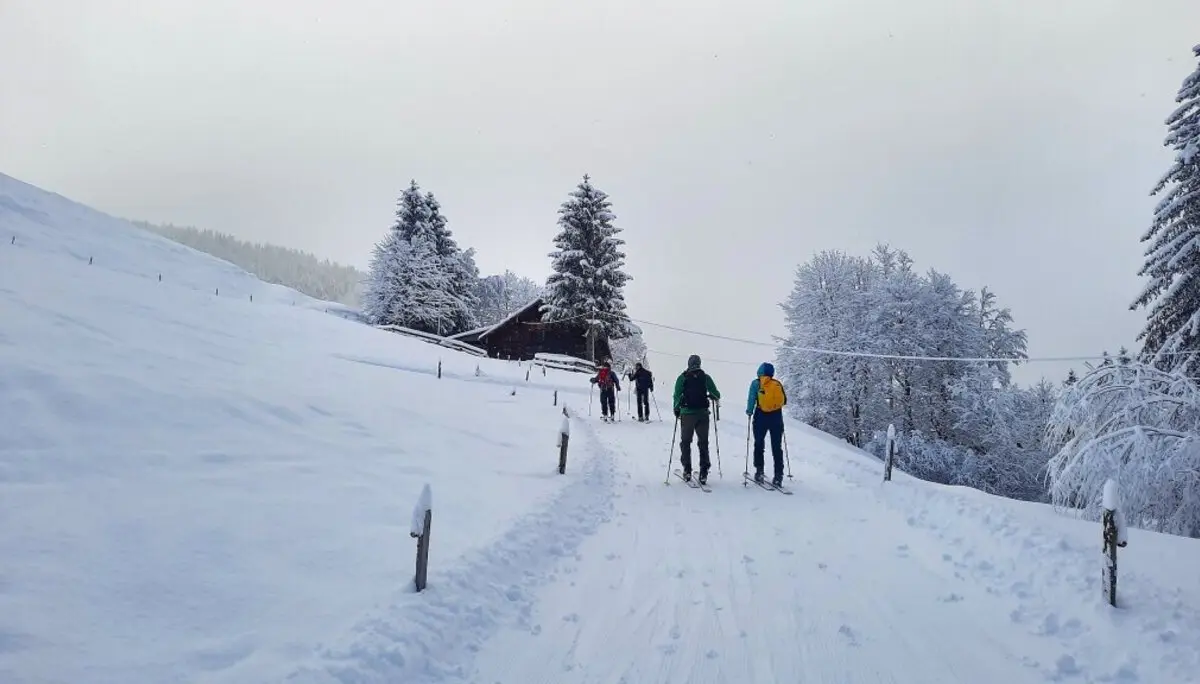 Skitour zum Eineguntkopf | © Peter Klugger